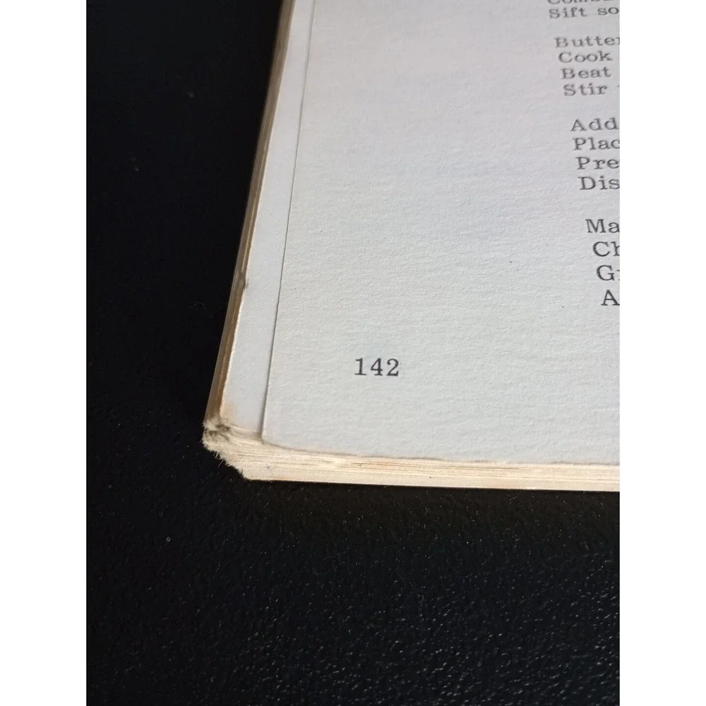 Fraternity Church Of The Brethren Winston-Salem, NC Cookbook Spiral 1980 Dunkers